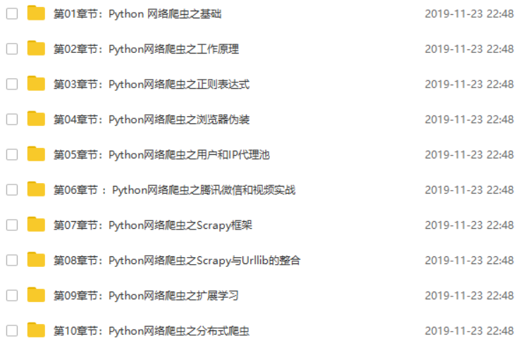 30个小时搞定python网络爬虫